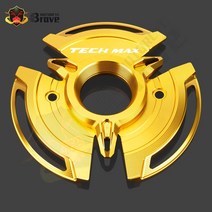 nmax pcx 호환슬라이더 프론트 리어 머플러 가드 Tmax 560 2021 오토바이 엔진 보호 커버 사이드 케이스 슬, 19 Gold C