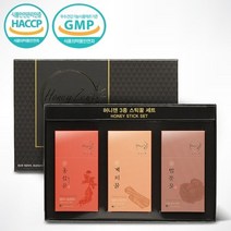 양봉농협 [양봉농협]허니젠 3종 스틱 꿀세트(홍삼꿀10입+계피꿀 10입+밤꽃꿀 10입), 1월13일출고