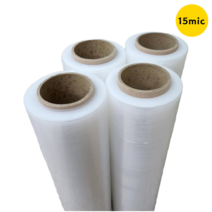 국산 공업용랩 스트레치필름 15mic, 15mic x 500mm x 350m, 4개