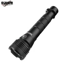 샤크아이 XP50 해루질 LED 써치라이트 수중 랜턴 방수 다이빙 2500루멘 XHP50, 본체단품구성(배터리/충전기 제공없음)