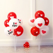 알러뷰 레터링 헬륨 프로포즈 1주년 풍선 5P, C제이앤제이 본상품선택, C제이앤제이 1프린팅 풍선-러브유, C제이앤제이 본상품선택