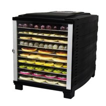10 층 식품 탈수기 과일 차 건조기 야채 말린 기계 육류 약재 공기 건조 800W 식품건조기 감말리기 벼건조기 오징어건조기 리큅 홍삼건조기 말랭기, 01 다크 그레이_01 CN_01 220V