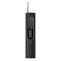 X13 무선 카메라 감지기 GPS 트래커 신호 스캐너 안티 버그 청취 장치 홈 오피스 여행용 보안 보호, [01] Black