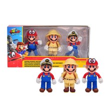 [밤나무]슈퍼마리오 3종 피규어10cm 오디세이 3팩세트, 단품