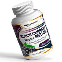 블랙 커런트 오일 1000mg - 헥산 불포함 – 하이 글라 포뮬러의 천연 노화 방지 항산화제 – 모발 피부 관절 앰프를 지원합니다. 눈 건강 – 프리미엄 블랙 커런트 씨 오일 소