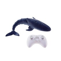 RC 잠수함 상어 보트 무선 조정 펜션 수영장 물놀이 용품 알씨 장난감 리모컨, Blue whale