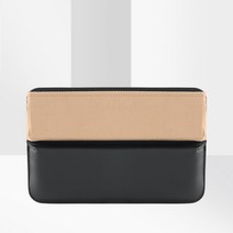 bmw 벤츠 차량용 사이드 자동차 포켓 틈새 쿠션 수납 용품 보관 수납함, 로고없는, 2P, 스웨이드베이지
