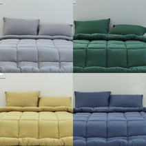 포그나미 먼지없는 안심 알러지케어 차렵이불 베개커버 세트 5style