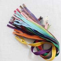 70cm 3호코일지퍼 캔디팝 잠바지퍼 26컬러 부자재, 10 핑크