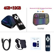 TV 셋톱 박스 스마트 수신기 OTT Hako Pro-안드로이드 년 Amlogic S905Y4 2/4G DDR4 이더넷 HDR 구글 인증 홈 스트리밍 미디어 플레이어 4K, 08 4G 32G i10 plus_03 영국 플러그