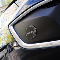 가오 올뉴 말리부 전용 프론트 견인고리 몰딩 익스테리어 악세사리 포인트 레터링 장식, 카본_견인고리