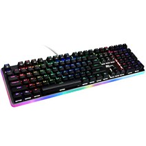 로얄클루지 RK918 RGB 기계식 키보드 체리 [청축], 단품, 단품
