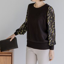 브세론 주름소매 니트