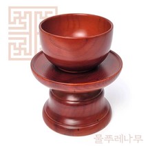 옻칠원목 술잔 잔받침대 (제기 제사용품 차례 성묘 추석 설날), 술잔단품