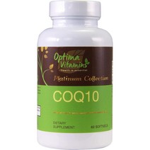 미국직구 옵티마 비타민 CoQ10 - 코엔자임 Q10 소프트젤 60개, 수량, 상세참조