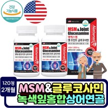 미국 직구 엠에스엠 조인트 글루코사민 연골 관절 건강 부모님 어르신 무릎 고관절 추천 영양제 상어연골 초록입홍합 Glucosamine 초록홍합 msm 무릅 노약자 노년층 어르신