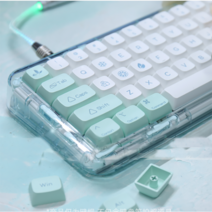 민트설산키캡 132 키 PBT 열 승화 작업, 설산