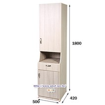 420 옷장 겸 상두대/수납장/병원용가구/정리함/개인사물함/락카장/상두대/입원실/병실/맞춤가구, 백색