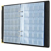 가죽 동전 앨범 480 조각 주머니 토큰 기념 메달리온 배지 수집 책, [01] A 480Pockets