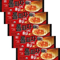 천일 브리또 한성 롤피자 피자 롤피자스틱, 5봉, 7.한성 롤피자 불닭 80g