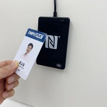 사원증 제작 출입증 신분증 목걸이 회사원 명찰 RFID NFC, RFID NTAG213카드(13.56mhz), 사진조합작업(반신샷이상), 1장~49장