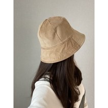 [끌림샵] 양면 가죽 레자 코듀로이 잔골덴 벙거지 버킷햇 (2color)