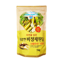 깨끗한 비정제원당, 1kg, 6개
