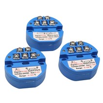 온도센서 모듈3pcs PT100 온도 트랜스미터 센서 모듈 열 저항 4-20mA 0-5V 10V RTD, 12 0- 600C  4-20MA