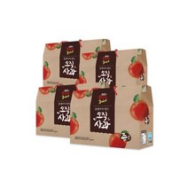 즙쟁이 사과즙 4박스 120포