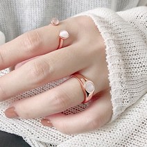 클라우드 볼 실버925 은반지 명품 여자 여성 원석 심플 데일리 순은 레이어드 링 반지