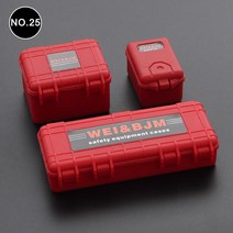 엔진 크레인 RC 자동차 장식용 차고 시리즈 장난감 제리 캔 버킷 배송 케이스 사다리 금속 삽 도구 TRX4 SCX10 WPL ZW 1/10 스케일, 25 N0.25