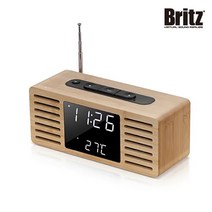 Britz 브리츠 BZ-E2R 포터블라디오 LED 탁상 시계, 1