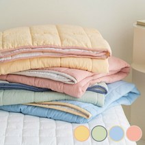 [올리비아데코] 리비 먼지없는 워싱 간절기 차렵이불(S)