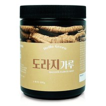 헬로우그린 국내산 국산 도라지 가루 분말 200g, 1개