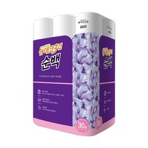 물에잘녹는 두루마리휴지 미래생활 순백 화장지 30롤 1팩 먼지없는 비데용 코스트코 홈쇼핑, 상세페이지 참조