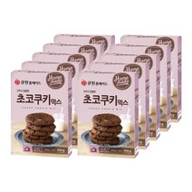 [아트박스 POOM/큐원] (박스특가/10개입) 큐원 초코쿠키 믹스 한박스 / 오븐용, 본품