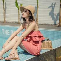 동대문모자 여름 밀짚 왕골 버킷햇 해외여행 코디