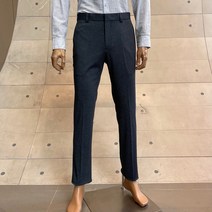 인디안 폴리 혼방 멜란지 프린트 소재 슬림핏 팬츠 MIEDAYS1431 54