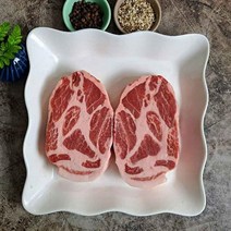 목살 통목살 고원돈목살 2kg 스테이크고기 통목살 캠핑고기, 5.0cm