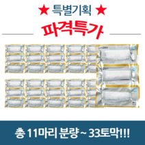 [무료배송][수량한정] 실속 제주 은갈치, 1박스, 150g(3)×11줄(33토막)