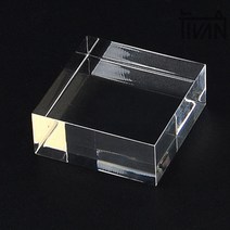 티반 투명 두꺼운 아크릴 쇼케이스 소 진열 반지 시계 피큐어 프라모델 덩어리