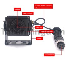 게이밍 모니터 와이드 커브드 커브 배그 롤 공장 1.8mm 렌즈 광각 모니터링 프로브 에스코트 자동차 방수, 08 AHD 720P NTSC