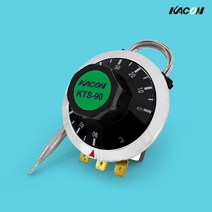 카콘 아날로그 온도조절기 KTS-90 병아리 부화기 육추기 온도컨트롤러 습도 센서, 1개