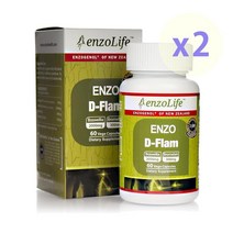 엘제이몰 [엔조라이프] 디 플람 D-flam (보스웰리아) 60 C, 60캡슐x2개