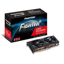 파워칼라 PowerColor 파이터 AMD Radeon RX 6650 XT 그래픽 카드 8GB GDDR6 메모리 포함 337687, 6700XT Hellhound