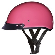 Daytona Helmets 하프 스컬 캡 오토바이 헬멧 DOT 승인고광택 블랙2XS USA 미국, Hi-Gloss White