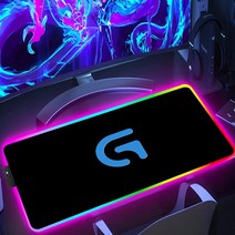 led 마우스 장패드 Rgb 로지텍 g 마우스 패드 게임 백라이트 Pc 액세서리 게이머 키보드 매트 데스크 프, 03 FH001351_07 RGB400x900x3mm