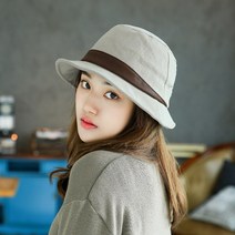 이스트무브 여성 벙거지 등산 모자 프론레더라인 버킷햇