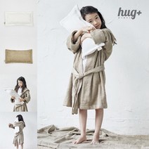 허그플러스 국내생산 대나무100% 키즈 베개커버 20X40cm 아토피 안심마크 항균 항취성 인증, 애프터글로우 (흰색)