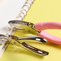 PKFARM 다용도 종이 1공 원형 미니 펀칭기, 3MM, 1개